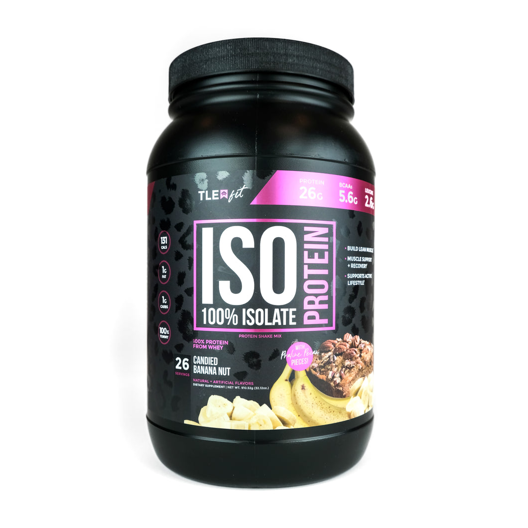 ISO PROTEIN: CANDIED BANANA NUT