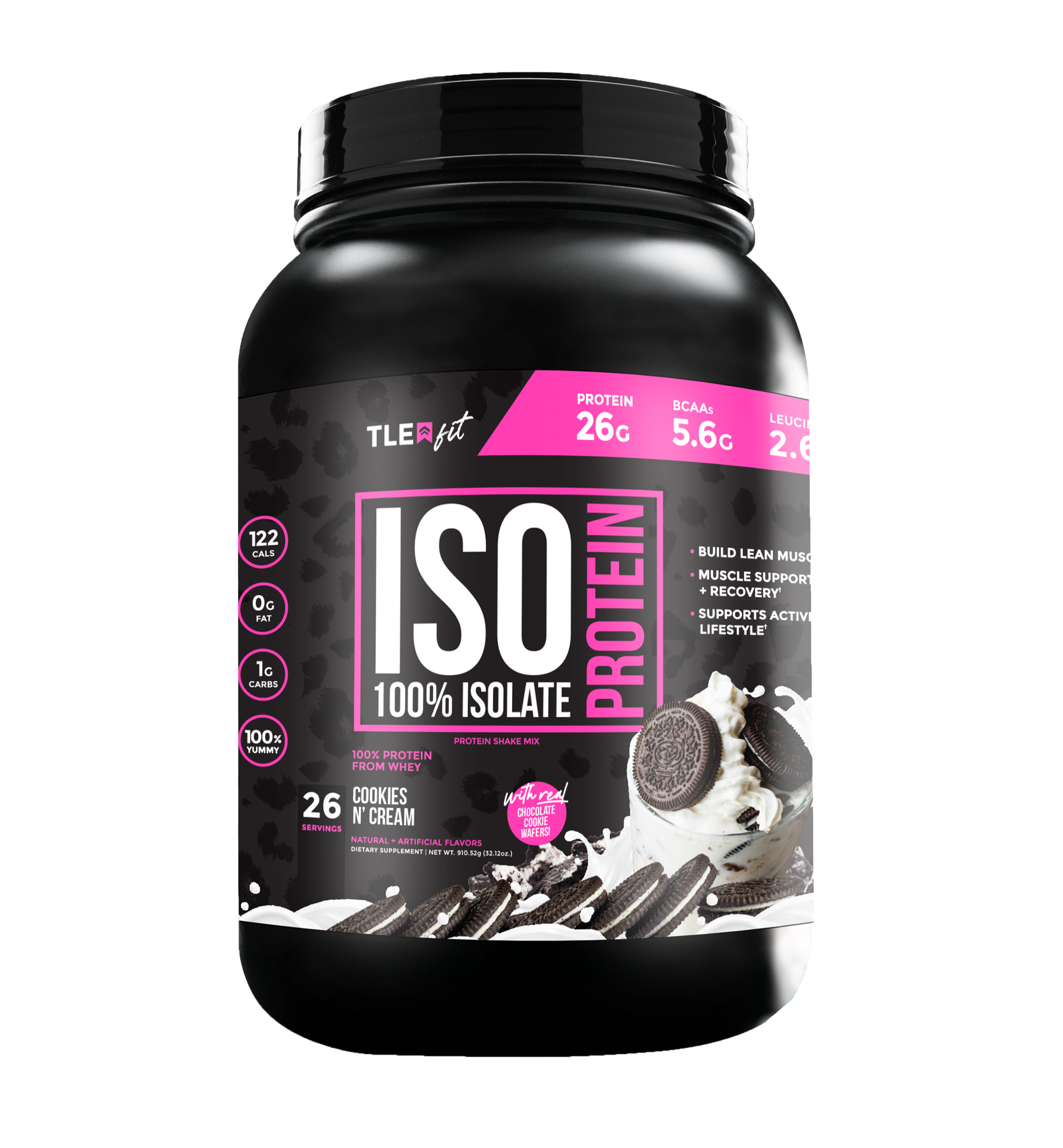 ISO PROTEIN: COOKIES N' CREAM – TLE Fit ISO PROTEIN: COOKIES N' CREAM – TLE Fit